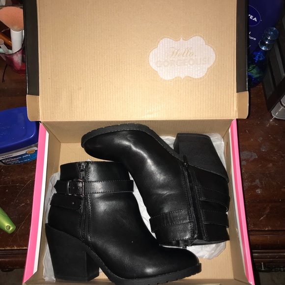 Charlotte Russe Shoes - Black ankle booties